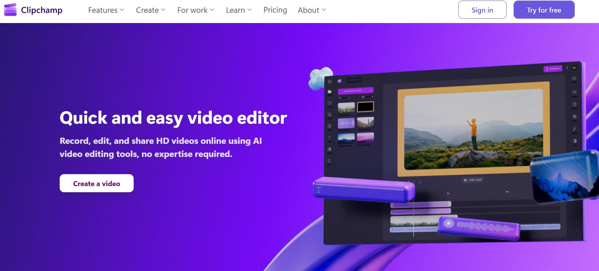 Clipchamp ai video generator.jpeg